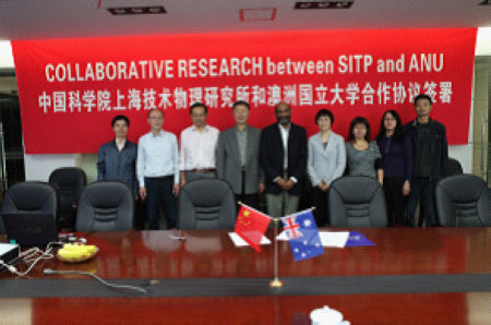 SITP and ANU Signed an Agreement on Collaborative Research